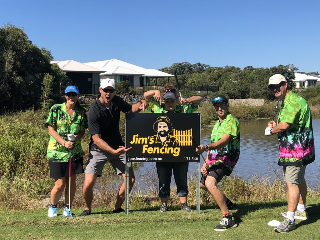 Jim's Fencing - Purity Chiropractic Charity Golf Day - Peregian Beach