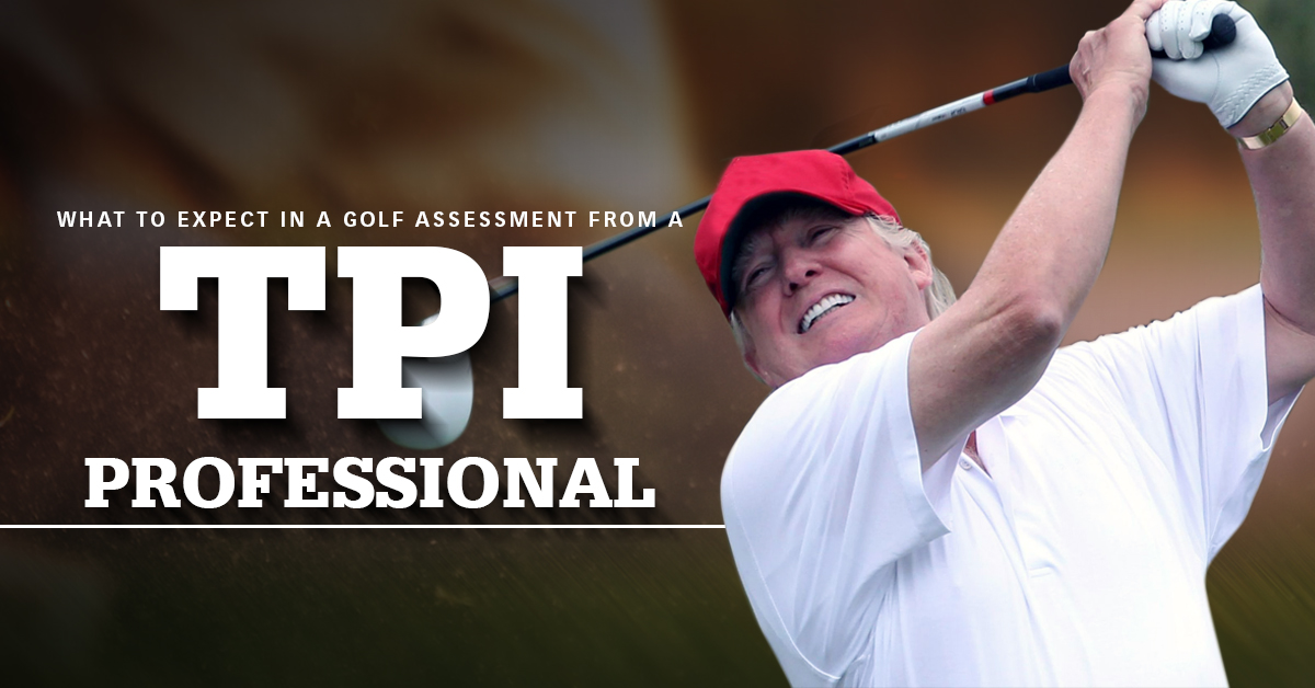 Golf Assessment from a TPI Professional